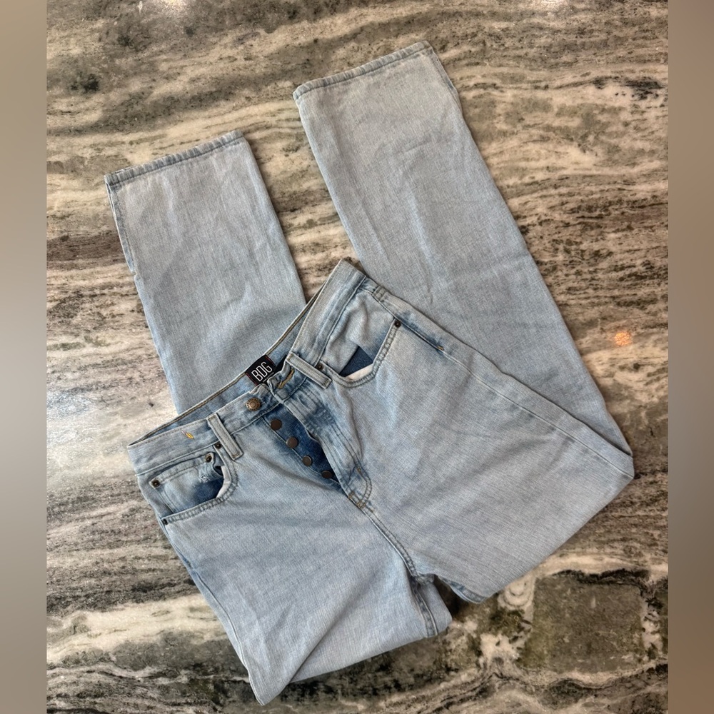 Urban Outfitters Light Blue Straight Leg Jeans - Picture 6 of 7